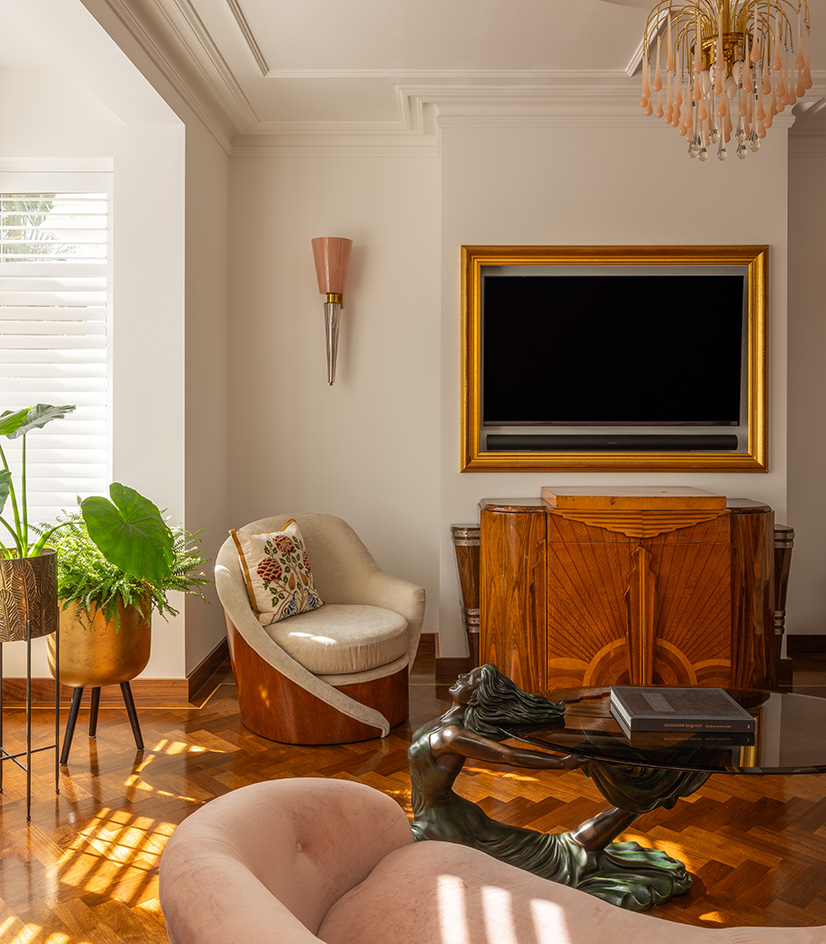 image of Deco House by Farid Karim, an art deco inspired house, transformed from a classic victorian terrace