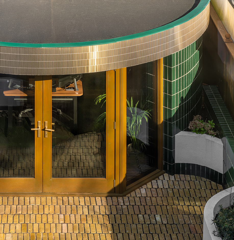 image of Deco House by Farid Karim, an art deco inspired house, transformed from a classic victorian terrace