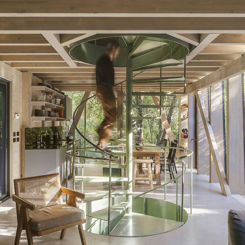 Almost Every Wall Is Glass at This Prefab Cabin in a Chilean Rainforest
