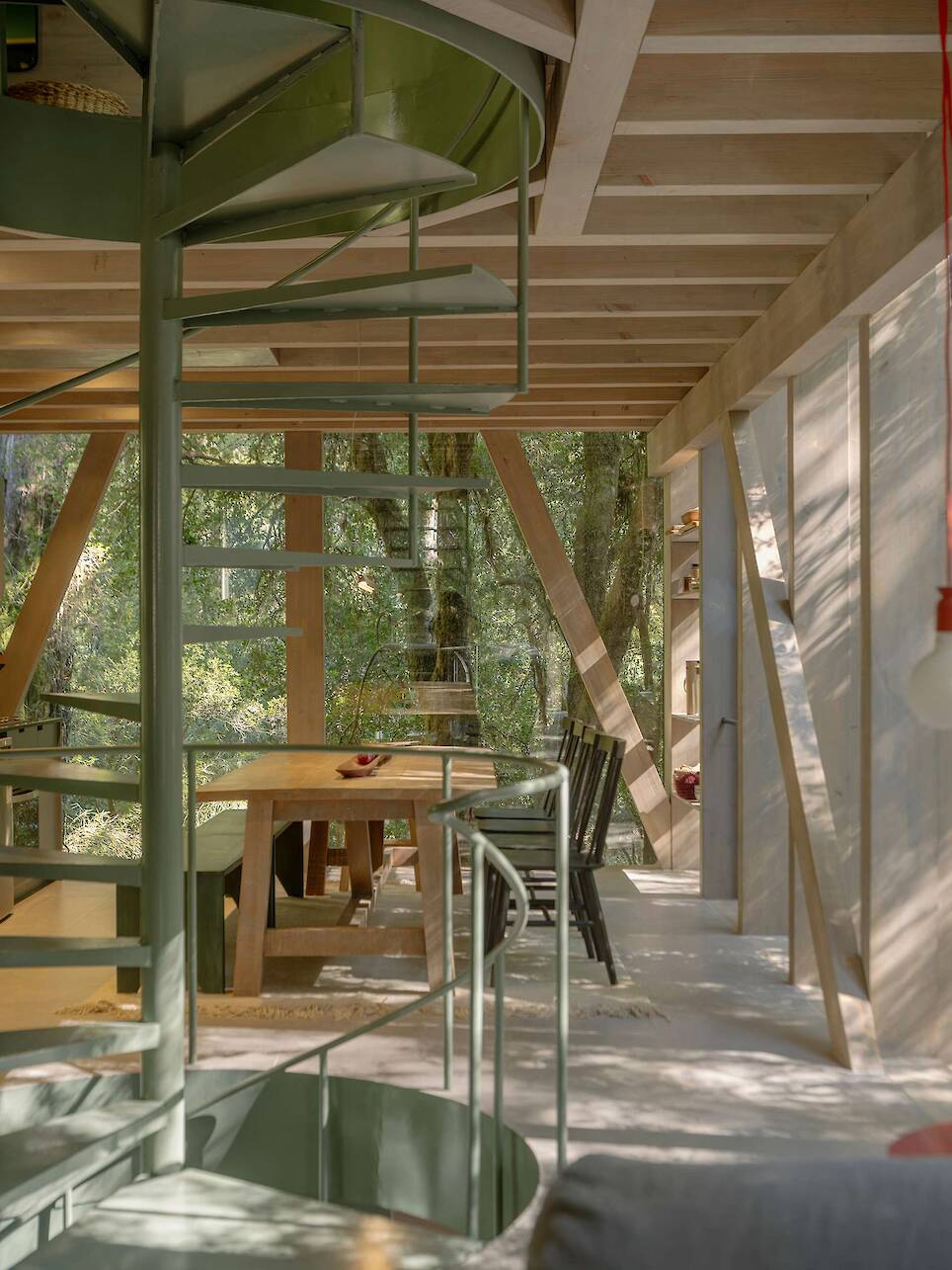 Almost Every Wall Is Glass at This Prefab Cabin in a Chilean Rainforest - Photo 9 of 17 -