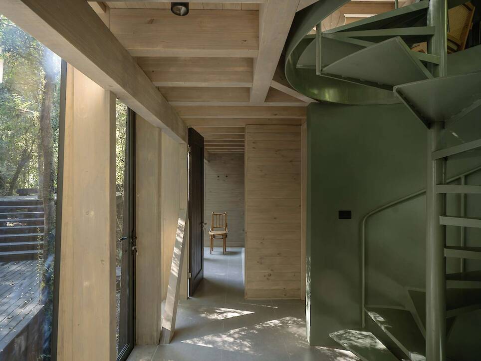 Almost Every Wall Is Glass at This Prefab Cabin in a Chilean Rainforest - Photo 12 of 17 -