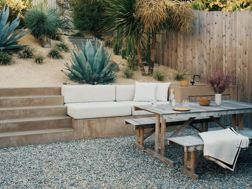 Precita House, San Francisco, a warm, natural-feeling home using timber and neutral colours