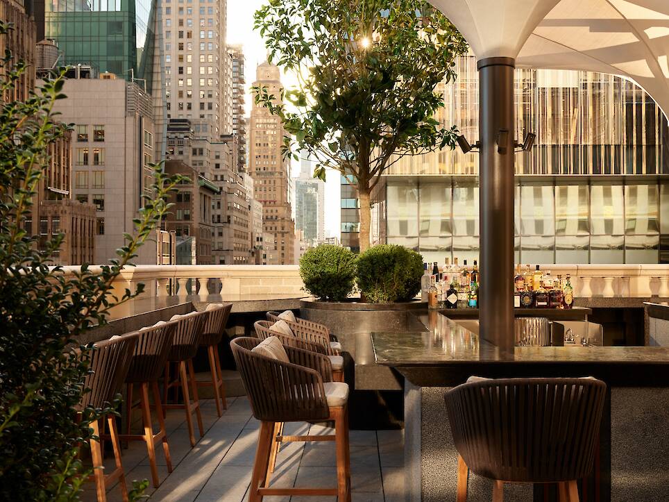 Aman New York, USA - Exterior, F&B, Garden Terrace