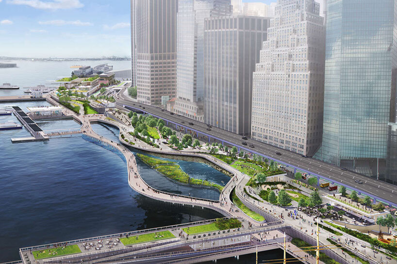 NY Financial District and Seaport Climate Resilience Master Plan by ONE Architecture, SCAPE, NYC EDC, and Arcadis