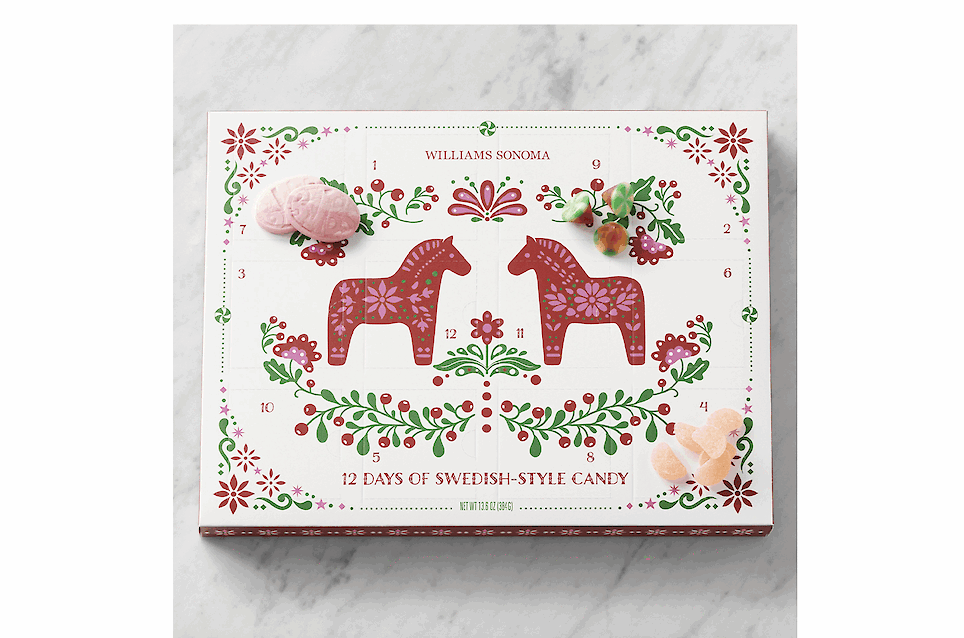 Williams Sonoma 12 Days of Swedish Style Candy