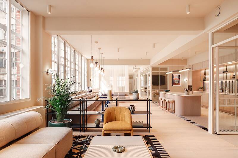 A London Workspace Built Around the Warmth of the ‘Hearth’ – Not Just for the Reasons You’d.