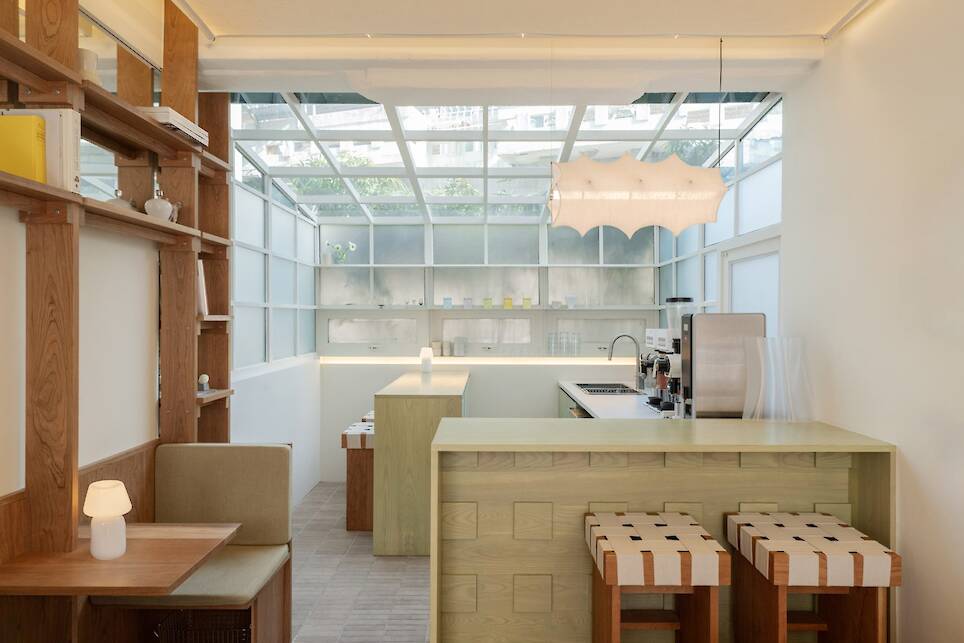 Visitors can buy the cafe's tableware