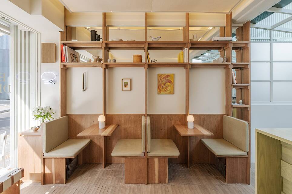Edition Denmark has a cafe as well as a showroom space