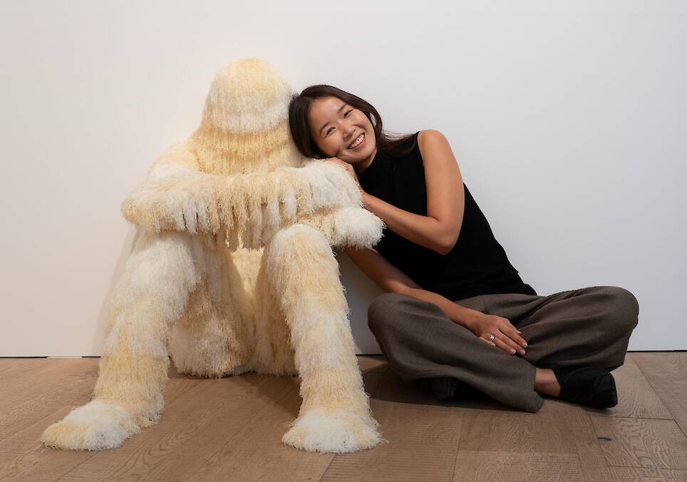 Portrait of the artist at ‘Bodily Inbetweenness’ (2026)