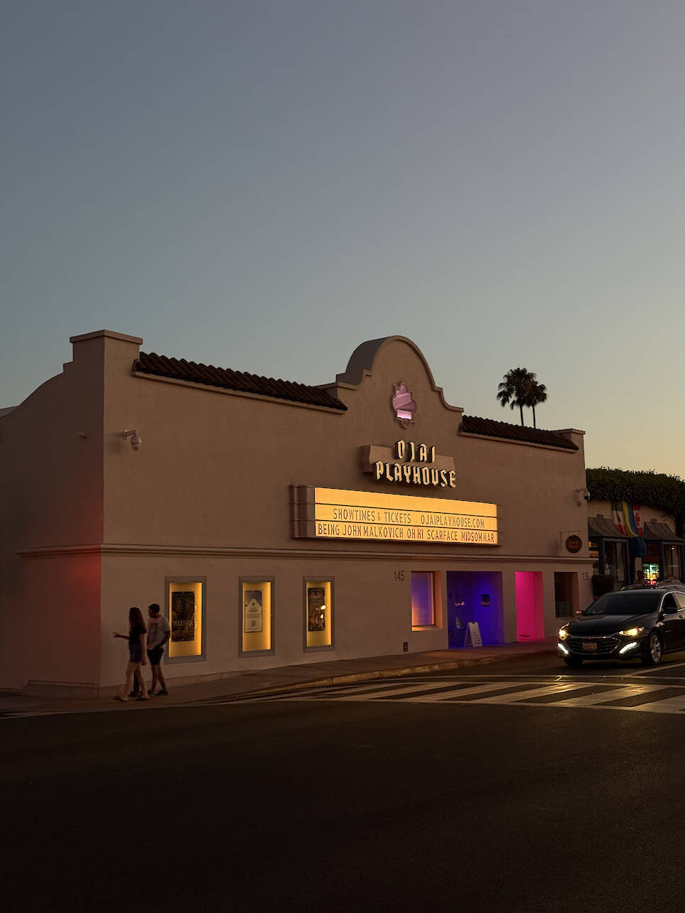 <p>The Ojai Playhouse, across the street from El Roblar</p>