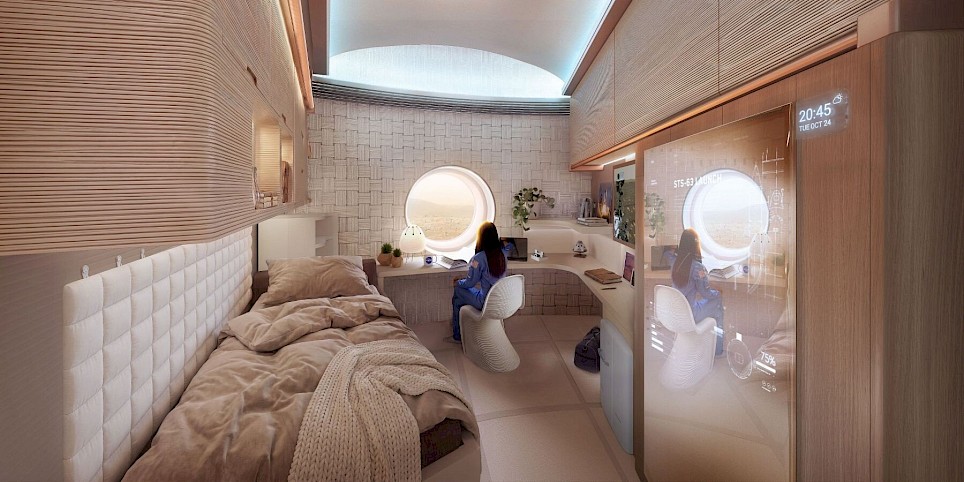 habitat crew quarters